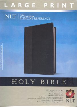 New Living Translation Bible, Large Print Indexed