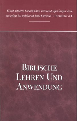 Biblische Lehren und Anwendung