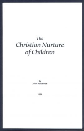 The Christian Nurture of Children