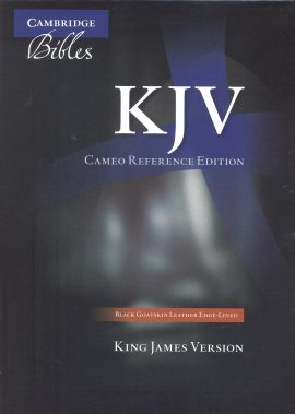 Cambridge Cameo Reference Bible, KJ456, Goatskin