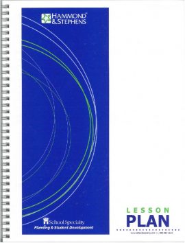 Teacher's Plan Book from School Specialty