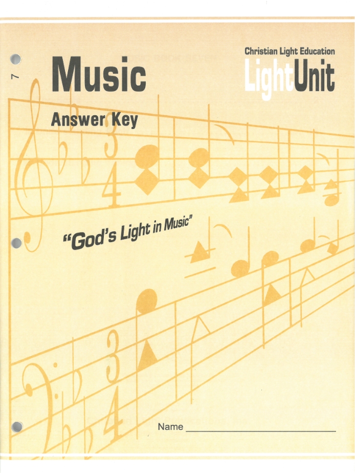 CLE Music Book 7 Answer Key