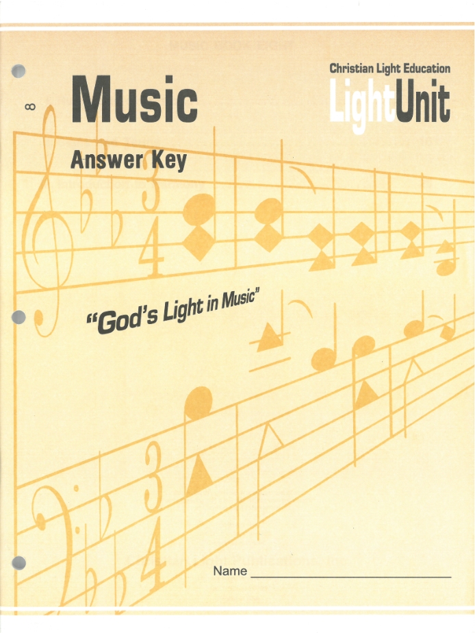 CLE Music Book 8 Answer Key