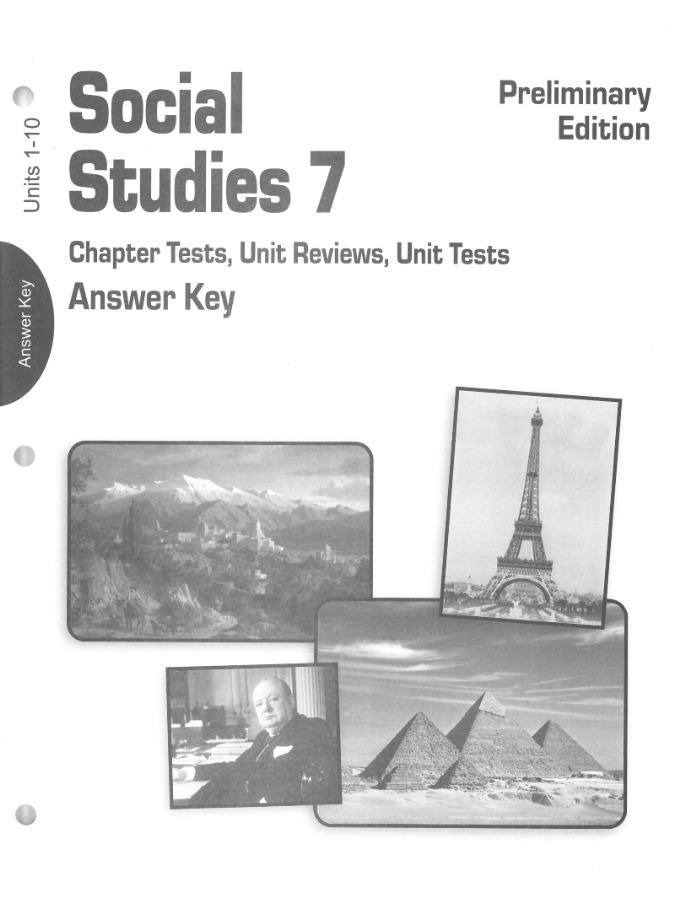 Across the Ages Tests & Reviews Answer Key