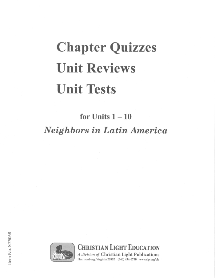 Neighbors in Latin America Tests & Reviews