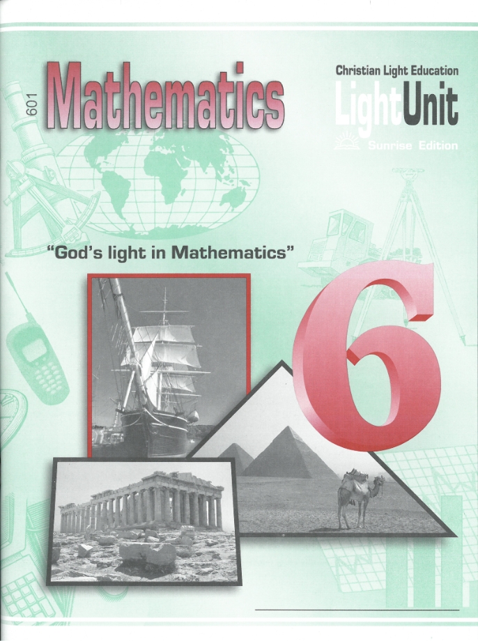 Mathematics 6 LightUnits 601-610