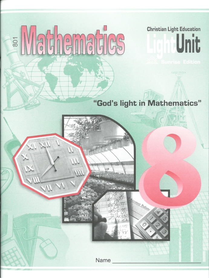 Mathematics 8 LightUnits 801-810