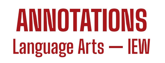 Annotation Labels for Institute for Excellence in Writing