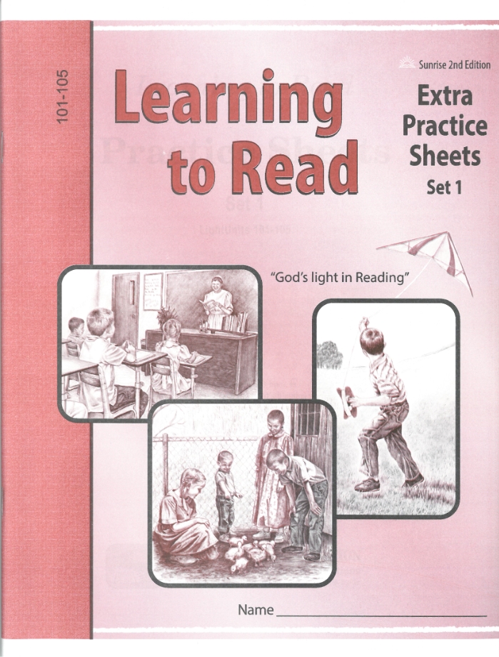 Learning to Read Extra Practice Sheets 1
