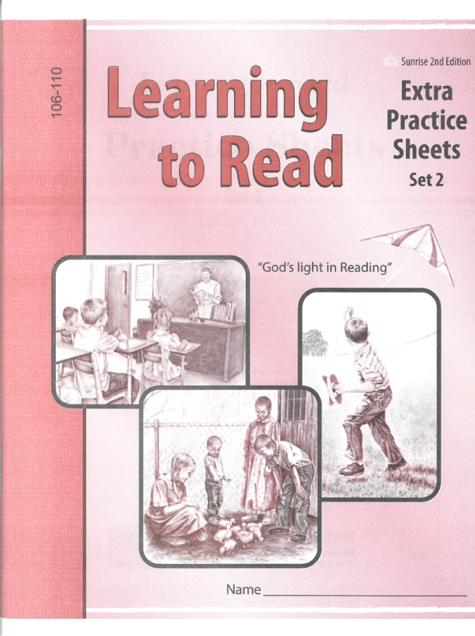 Learning to Read Extra Practice Sheets 2