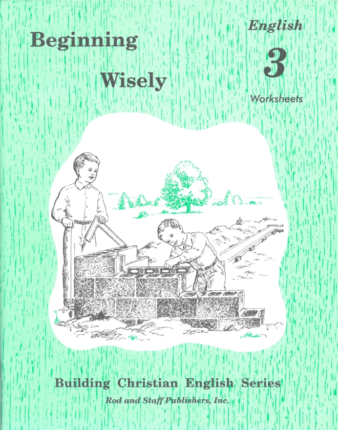 Beginning Wisely, Worksheets