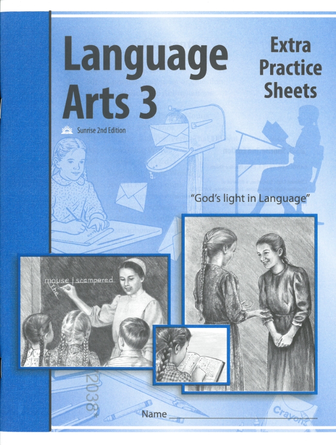 Language Arts 3 Extra Practice Sheets