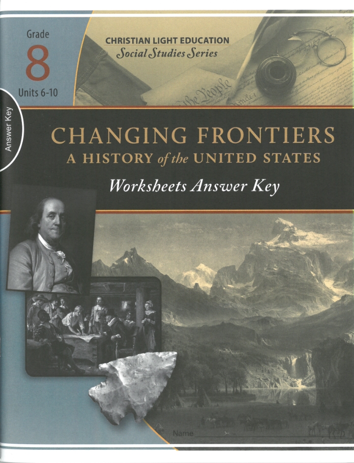 Changing Frontiers Worksheets 2 Answer Key