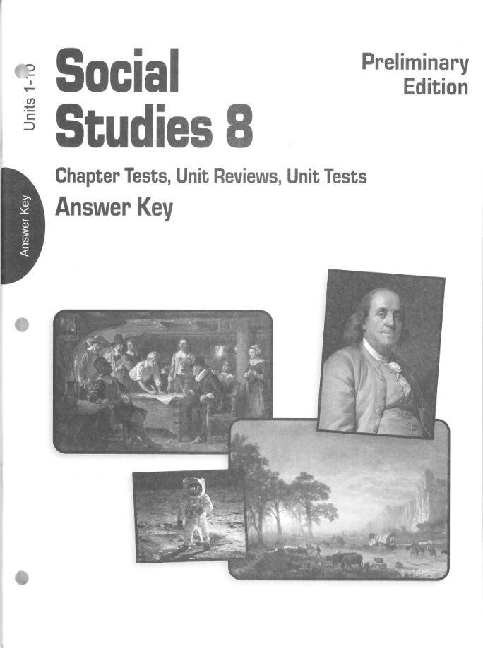 Changing Frontiers Tests & Reviews Answer Key