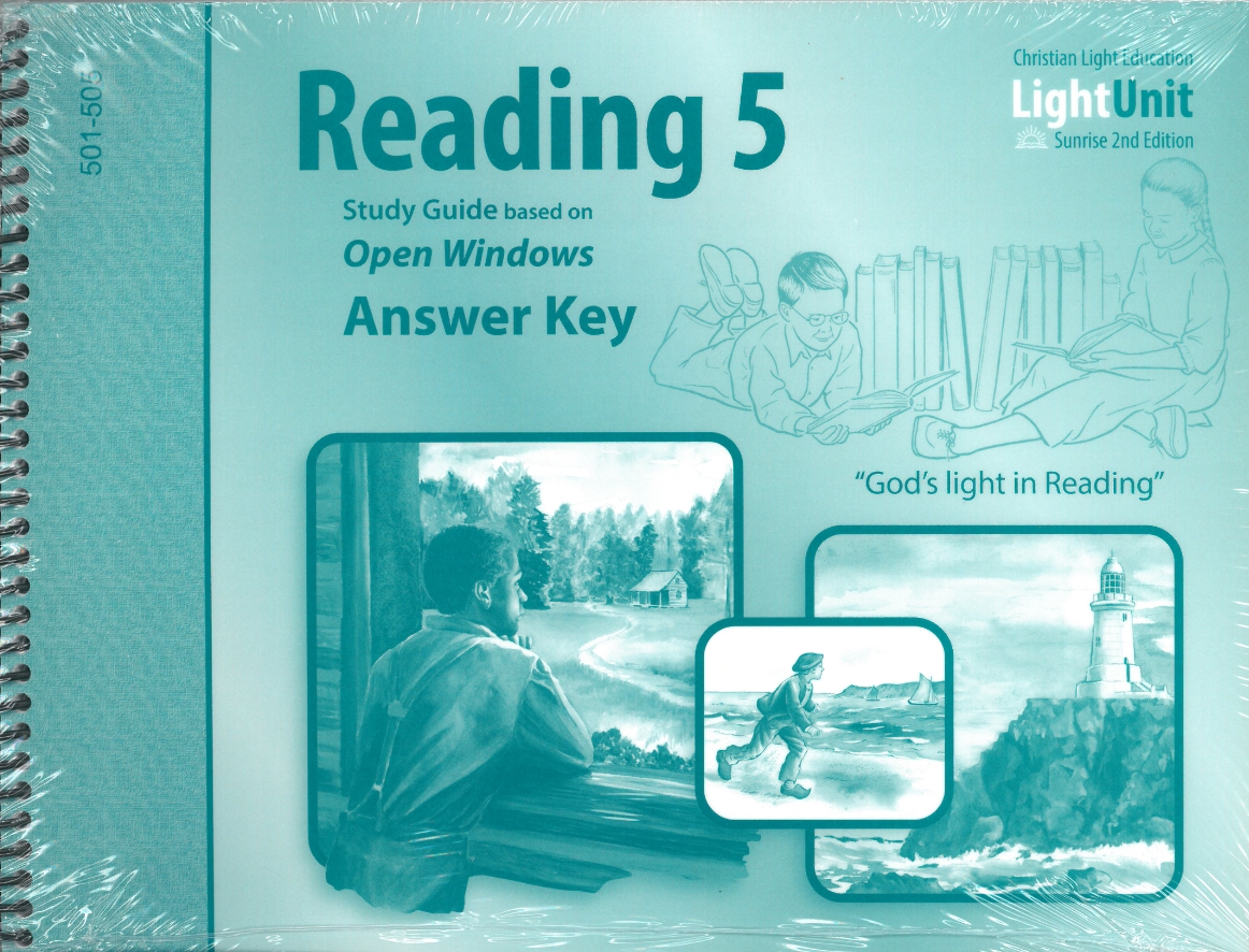 Open Windows Spiral Answer Key for LightUnits 501-505