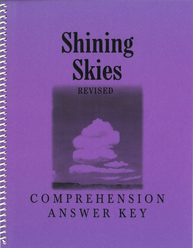 Shining Skies Comprehension Questions Answer Key