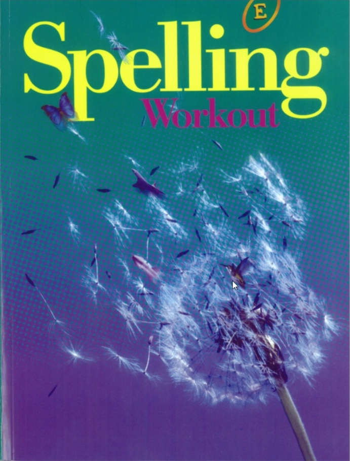Spelling Workout E Student Edition