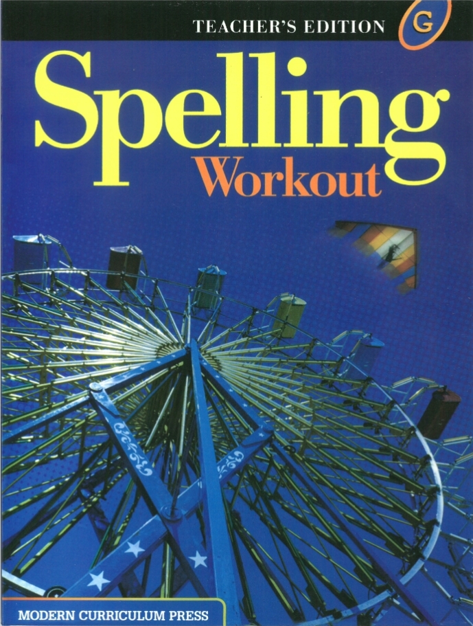 Spelling Workout G Teacher Edition