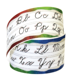 Cursive Desk Strip